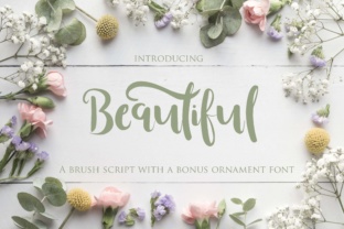 Beautiful: A Modern Script Font for Eye-Catching Campaigns