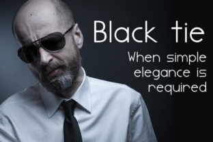 Black Tie: The Font That Elevates Your Brand’s Visual Identity