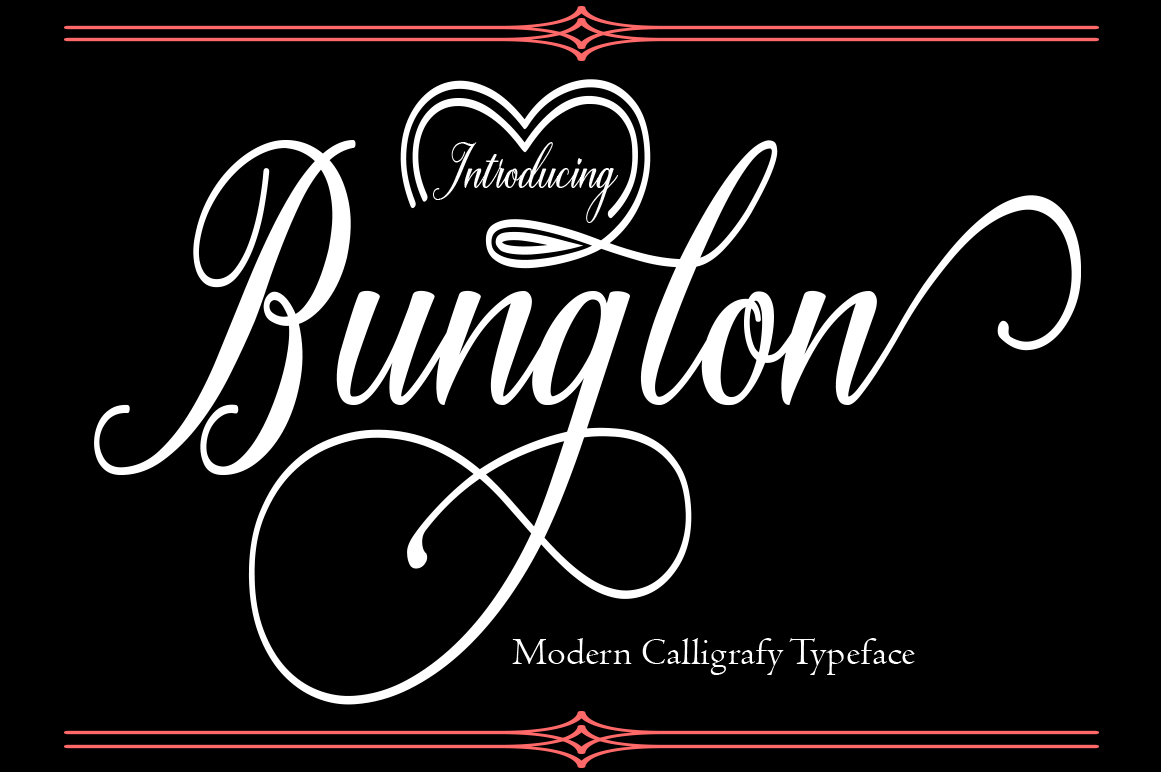 Bunglon: A Script Handwritten Font That Breathes Romance Into Every Design