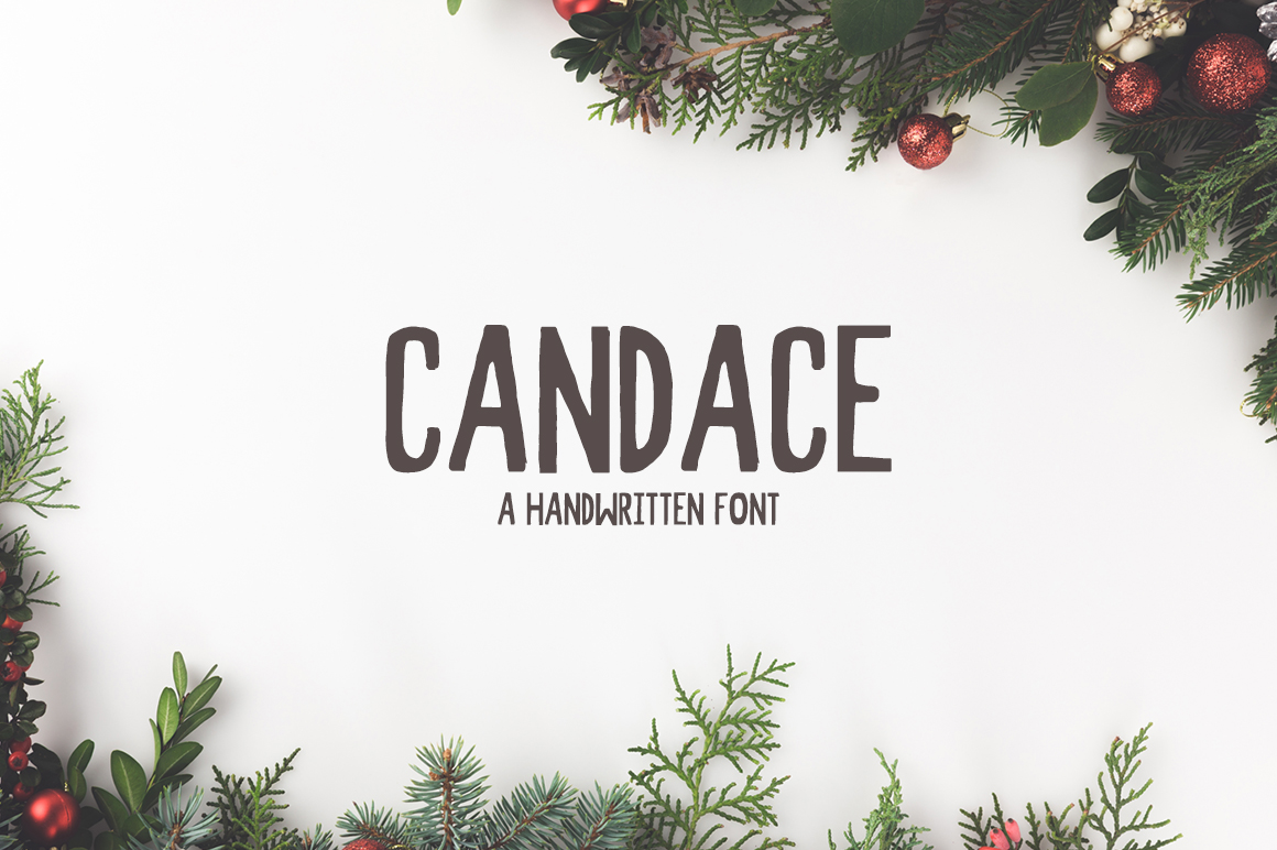 Candace: A Bold Handwritten Font for Business Branding