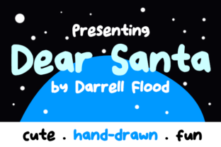 Dear Santa: A Playful Font for Child-Friendly Branding