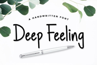 Deep Feeling: A Handwritten Font for Modern Branding and Campaigns