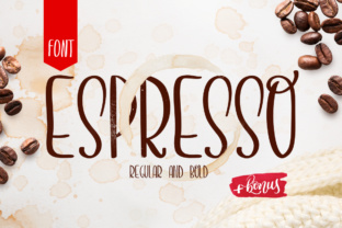 Espresso: The Perfect Font for Light, Festive Campaigns