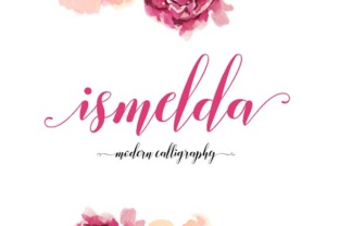 Ismelda: A Script Handwritten Font for Digital Branding and Web Design