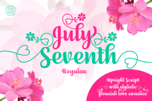 July Seventh: A Script Font for Elegant Editorial Design
