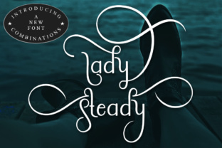 Lady Steady: A Feminine Script Font for Modern Web Design