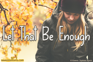Let That Be Enough: A Script Handwritten Font for Creative Crafters