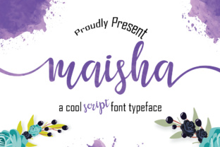 Maisha: A Script Font That Elevates Your Brand’s Visual Identity