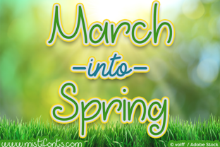 March into Spring: A Font That Elevates Your Brand