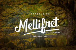 Mellifret: A Semi-Bold Script Font for Handmade Creations