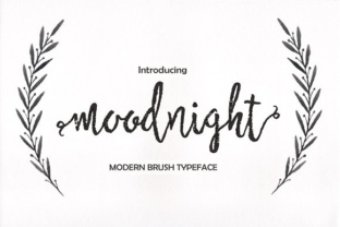 Moodnight: The Handwritten Font That Elevates Your Brand