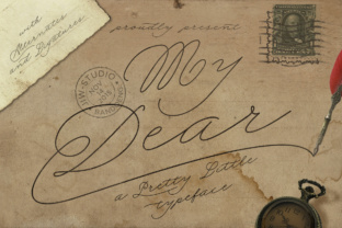 My Dear – A Classic Script Font for Elegant Web Design