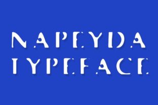 NaPeyda: A Distorted Typeface for Bold Editorial Design