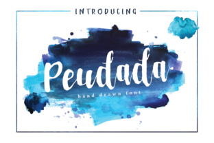 Peudada: A Script Font That Bridges Trendy and Timeless
