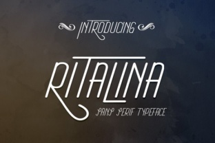 Ritalina Sans: A Playful Sans Serif for Branding and Design