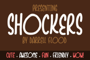 Shockers: A Script Handwritten Font for Creative Crafters and Product Designers
