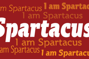 Spartacus Family: A Bold Slab Serif Font for Modern Design