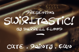 Swirltastic: A Script Handwritten Font for Sweet, Decorative Design