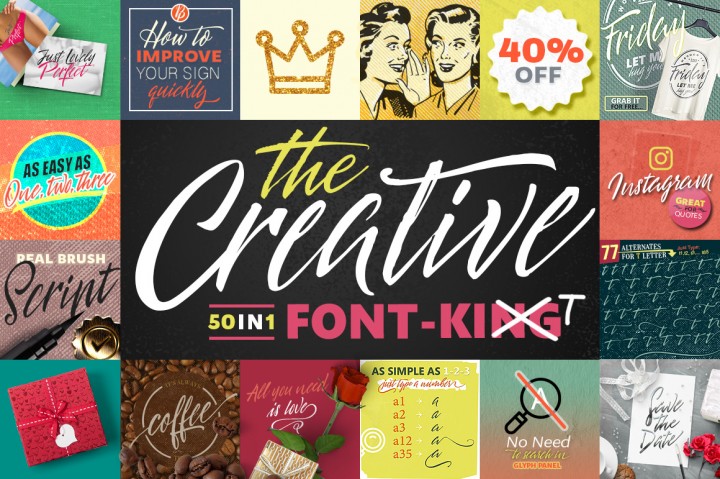 The Creative: A Script Handwritten Font for Powerful Branding