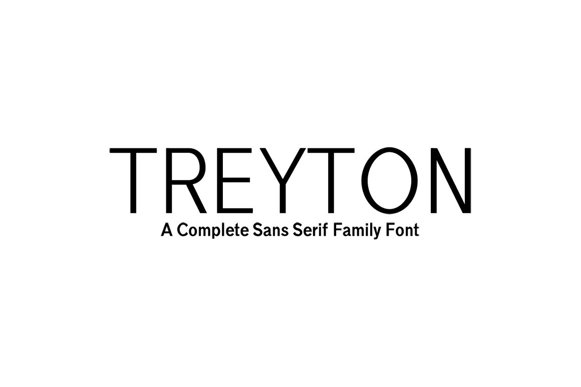 Treyton: A Versatile Sans Serif Font for Modern Editorial Design